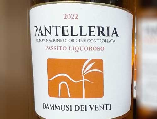 Passito di Pantelleria DOC di Dammusi dei Venti