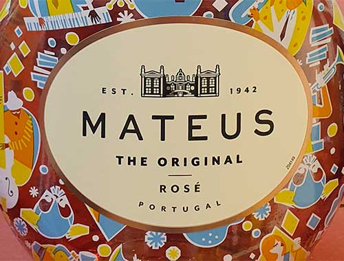 Mateus Rosè di Sogrape Vinhos