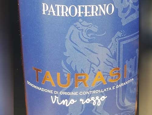 Taurasi DOCG di Patroferno