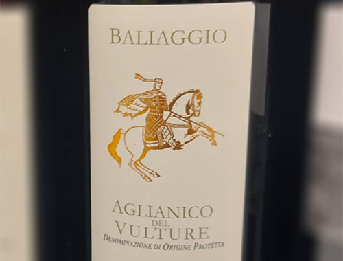 Aglianico del Vulture DOP di Cantina di Venosa