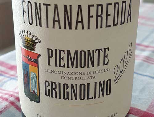 Grignolino DOC di Fontanafredda