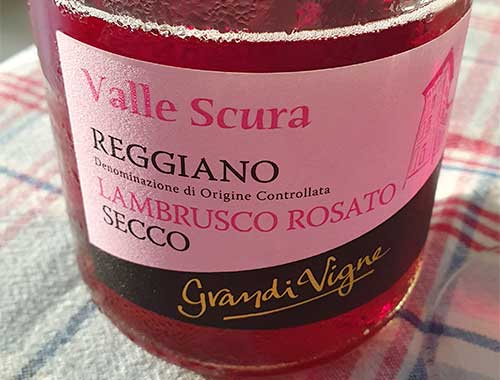 Lambrusco Rosato - Reggiano DOC di Valle Scura - Grandi Vigne