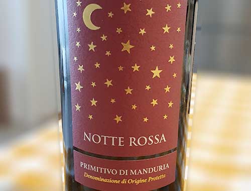 Primitivo di Manduria DOP di Notte Rossa