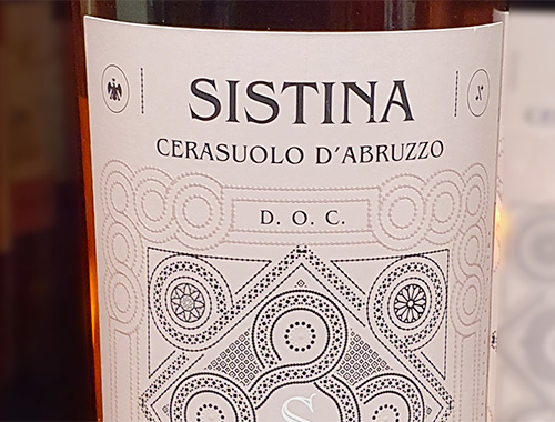 Sistina Cerasuolo D'Abruzzo DOC di Cantine Citra