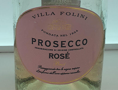 Prosecco Rosè Brut DOC di Villa Folini